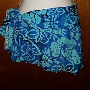 Catalina Beautiful Cobalt and Teal Wrap.